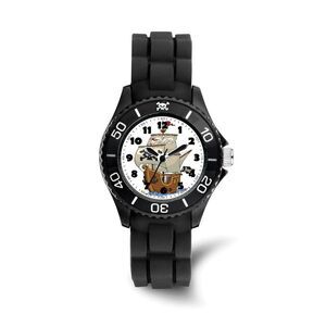 Colori Boys Black Pirate Ship Watch